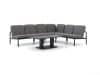 + 10 % Kassenrabatt | Manifesto San Teodoro/Usini 140 cm Dining Ecklounge-Set 5-teilig verstellbar