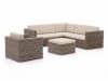 + 10 % Kassenrabatt | ROUGH-C Ecklounge-Set 5-teilig 6-Sitzer