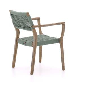 + 10 % Kassenrabatt | ROUGH-L Rope/ROUGH-S 160 cm Gartenmöbel-Set 5-teilig stapelbar