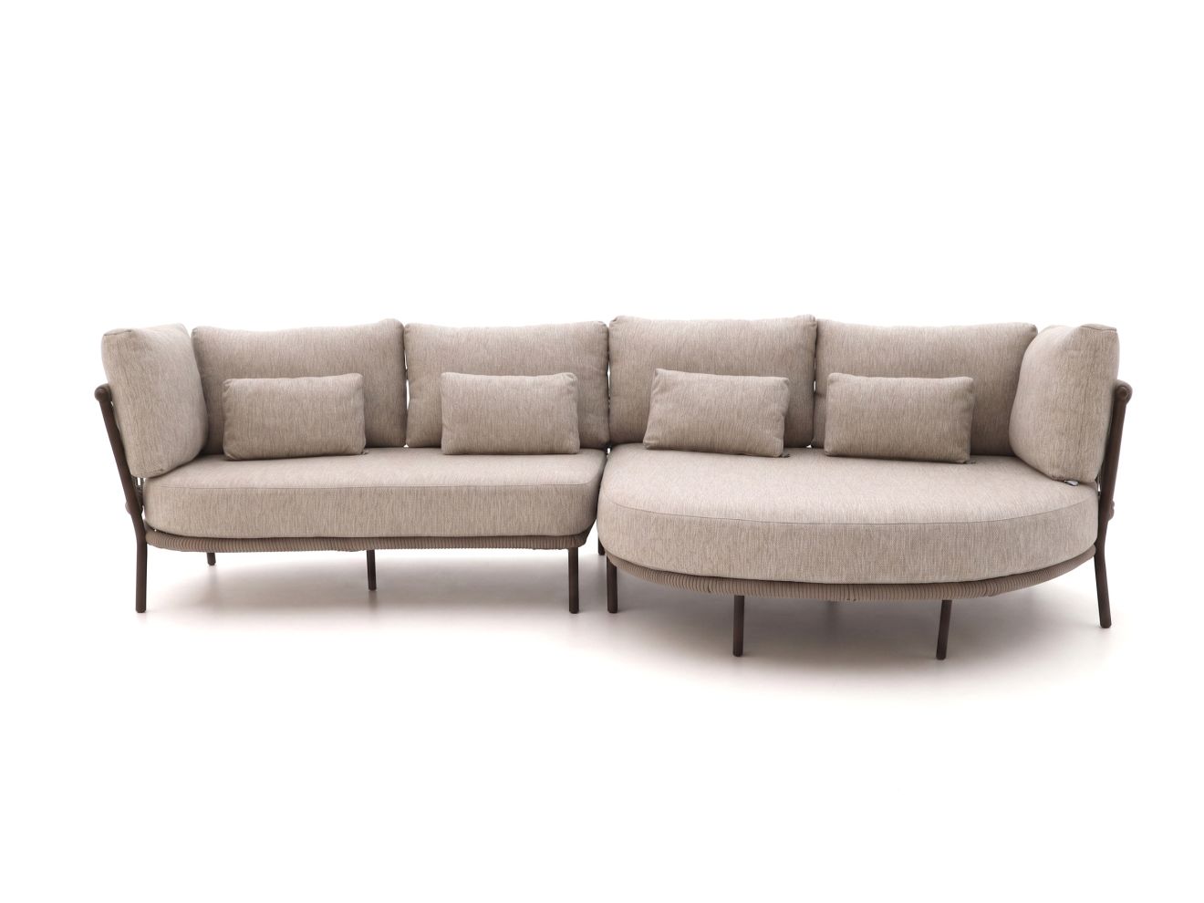 + 10 % Kassenrabatt | SUNS Bardi Chaiselongue Lounge-Set 2-teilig links