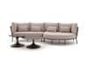 + 10 % Kassenrabatt | SUNS Bardi/Nova Chaiselongue Lounge-Set 3-teilig links 4-Sitzer