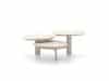 + 10 % Kassenrabatt | SUNS Casto Butterfly Loungetisch 100x100x47 cm drehbar