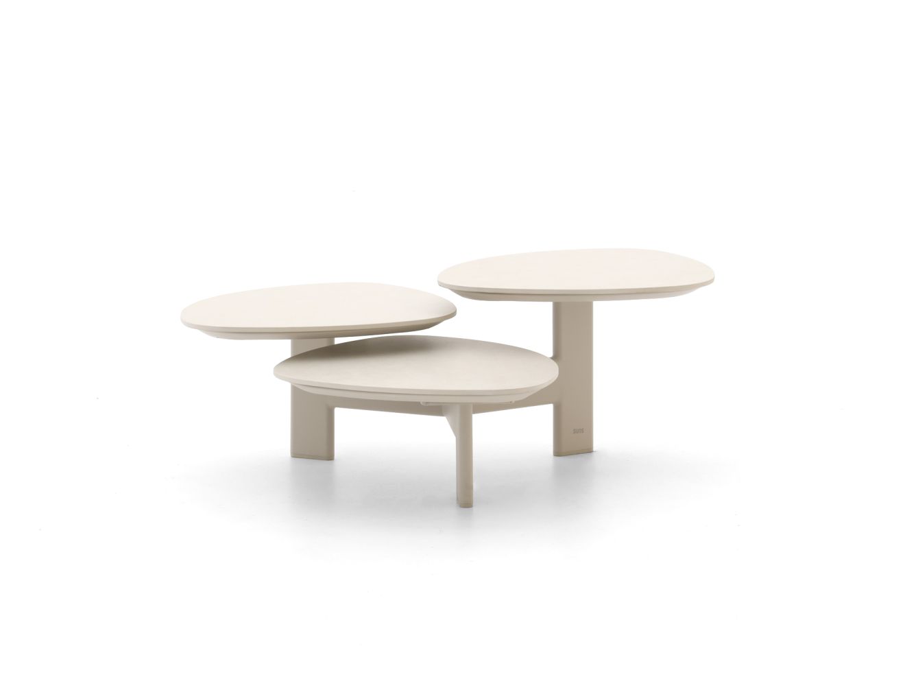 + 10 % Kassenrabatt | SUNS Casto Butterfly Loungetisch 100x100x47 cm drehbar