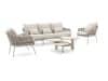 + 10 % Kassenrabatt | SUNS Casto Sessel-Sofa Lounge-Set 4-teilig