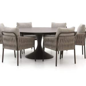 SUNS Fiave/Nova ø 170 cm Gartenmöbel-Set 7-teilig