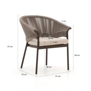 + 10 % Kassenrabatt | SUNS Santorini Gartenstuhl