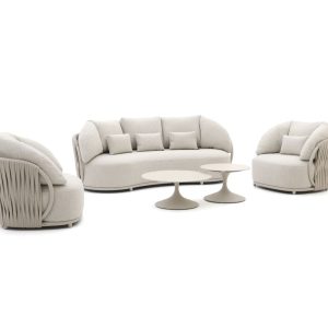 SUNS Vivaro/Nova Sessel-Sofa Lounge-Set 5-teilig