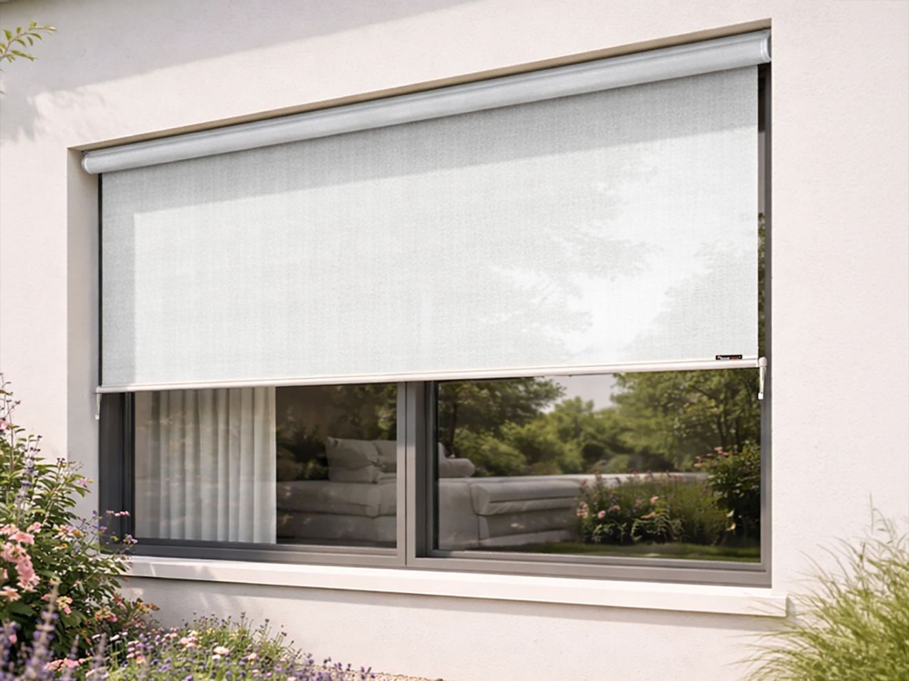 + 10 % Kassenrabatt | Shadow Comfort Senkrechtmarkise 296x240 cm