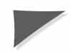+ 10 % Kassenrabatt | Shadow Comfort Sonnensegel Dreieck 90° 300x400x500 cm