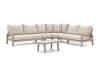 + 10 % Kassenrabatt | Tierra Outdoor Musone Ecklounge-Set 5-teilig 6-Sitzer
