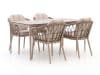 + 10 % Kassenrabatt | Tierra Outdoor SantaFe/Elegante 160 cm Gartenmöbel-Set 5-teilig