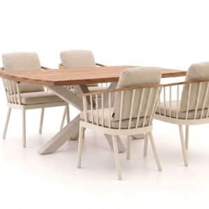 Apple Bee Condor/Induno Deens Ovaal 180cm dining tuinset 5-delig