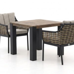 Apple Bee Milou/ROUGH-X 100cm dining tuinset 3-delig