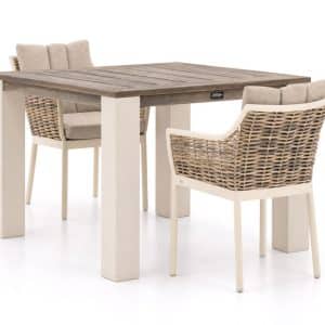 Apple Bee Milou/ROUGH-X 100cm dining tuinset 3-delig