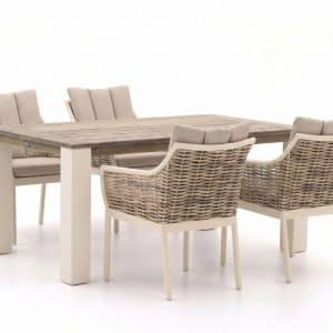 Apple Bee Milou/ROUGH-X 180cm dining tuinset 5-delig