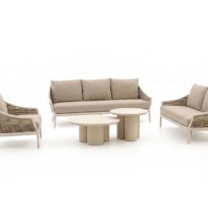 + 10 % Kassenrabatt | Apple Bee Milou/Tonga Sessel-Sofa Lounge-Set 5-teilig 6-Sitzer