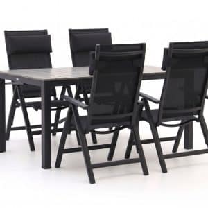 + 10 % Kassenrabatt | Bellagio Avenza/Fidenza 160 cm Gartenmöbel-Set 5-teilig verstellbar