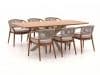 + 10 % Kassenrabatt | Bellagio Brasimone/Induno dänisch oval 240 cm Gartenmöbel-Set 7-teilig stapelbar