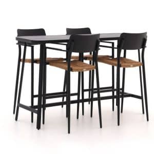 + 10 % Kassenrabatt | Bellagio Cino 175 cm Gartenbar-Set 5-Teilig Stapelbar