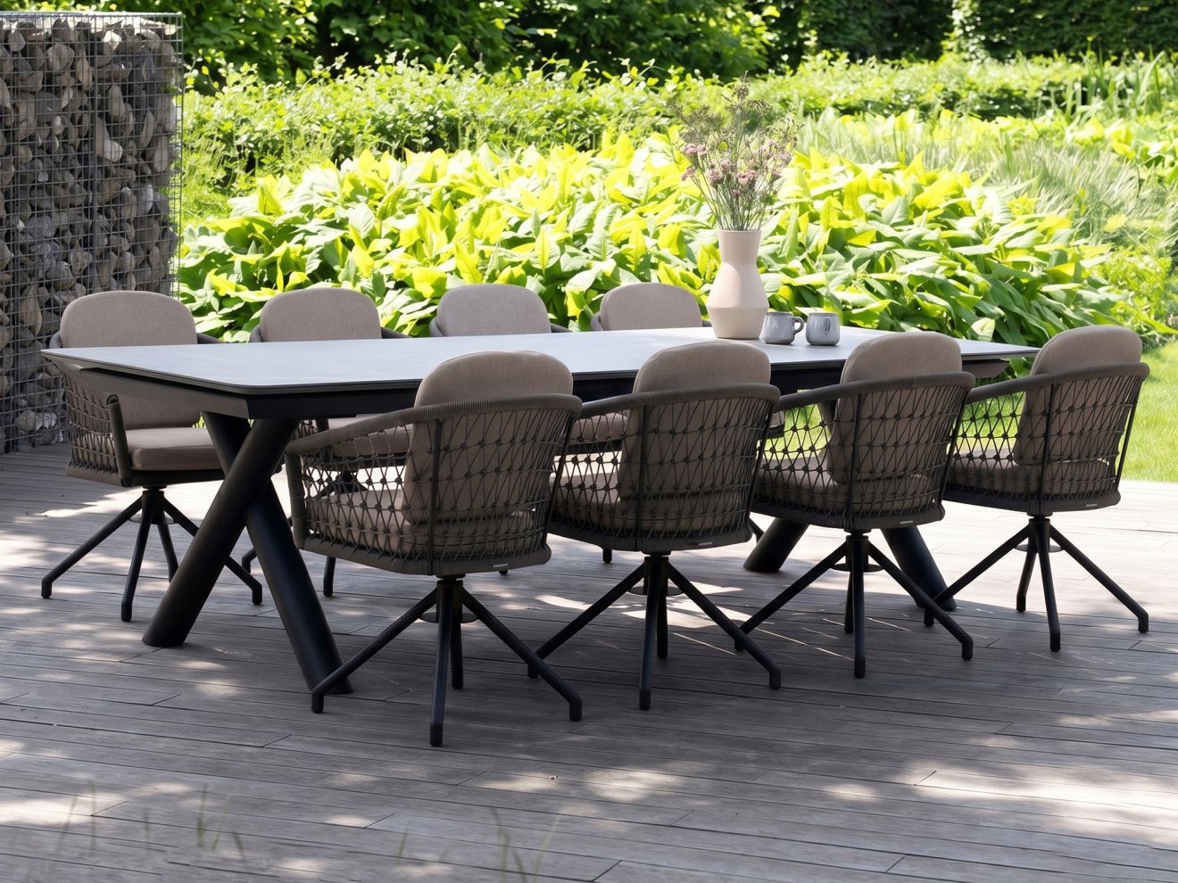 + 15 % Kassenrabatt | Bellagio Citadella Gartentisch ausziehbar 280/340/400x100x76 cm