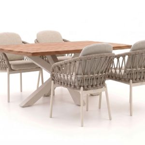 + 10 % Kassenrabatt | Bellagio Cupello/Induno dänisch oval 180 cm Gartenmöbel-Set 5-teilig