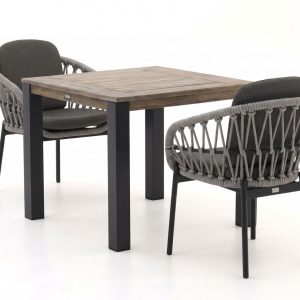 Bellagio Cupello/ROUGH-S 90cm dining tuinset 3-delig