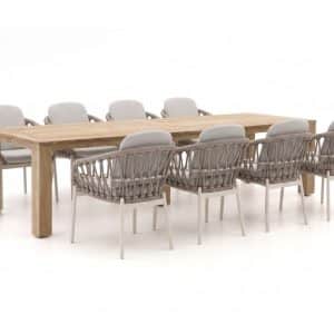 + 10 % Kassenrabatt | Bellagio Cupello/ROUGH-X 320 cm Gartenmöbel-Set 9-teilig