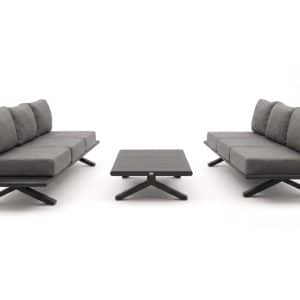 + 10 % Kassenrabatt | Bellagio La Tomba Sofa Lounge-Set 3-teilig 6-Sitzer