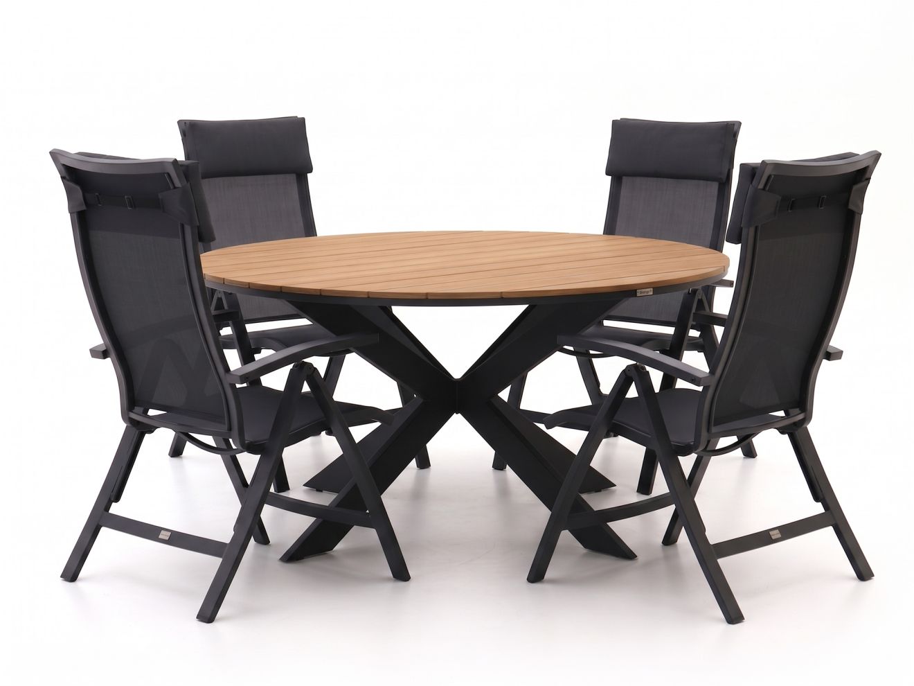 + 15 % Kassenrabatt | Bellagio Lugo/Fidenza ø 149 cm Gartenmöbel-Set 6-teilig