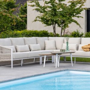 + 10 % Kassenrabatt | Bellagio Mineo Ecklounge-Set 4-teilig