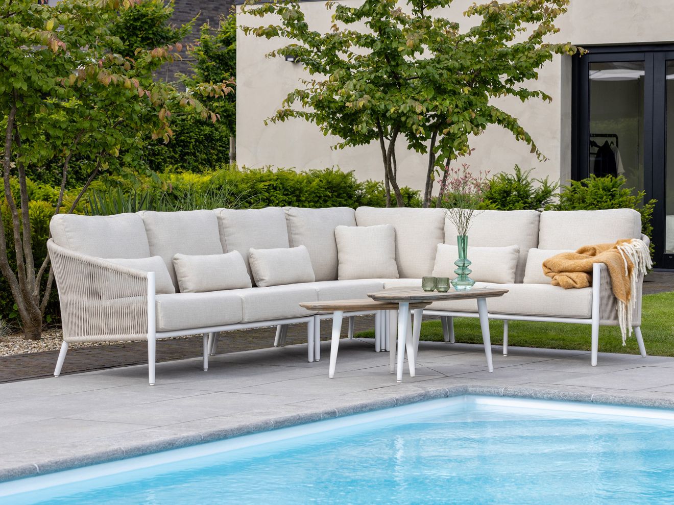 + 15 % Kassenrabatt | Bellagio Mineo Ecklounge-Set 4-teilig
