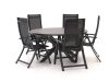 + 10 % Kassenrabatt | Bellagio Trappeto/Fidenza ø 149 cm Gartenmöbel-Set 6-Teilig verstellbar