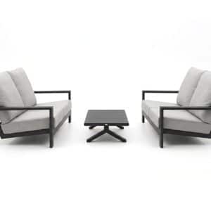 + 10 % Kassenrabatt | Bellagio Vezzano/La Tomba Sofa Lounge-Set 3-teilig 4-Sitzer