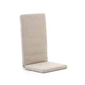 Fiber Outdoor Kissen Auflage Hochlehner 124x48cm