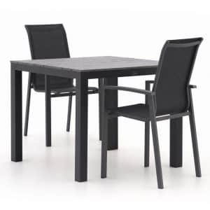 Forza Centallo/Fidenza 90cm dining tuinset 3-delig stapelbaar