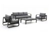 + 10 % Kassenrabatt | Forza Liri Sessel-Sofa Lounge-Set 4-teilig