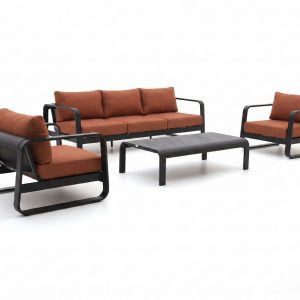 Forza Liri Sessel-Sofa Lounge-Set 4-teilig