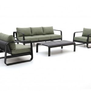 Forza Liri Sessel-Sofa Lounge-Set 4-teilig
