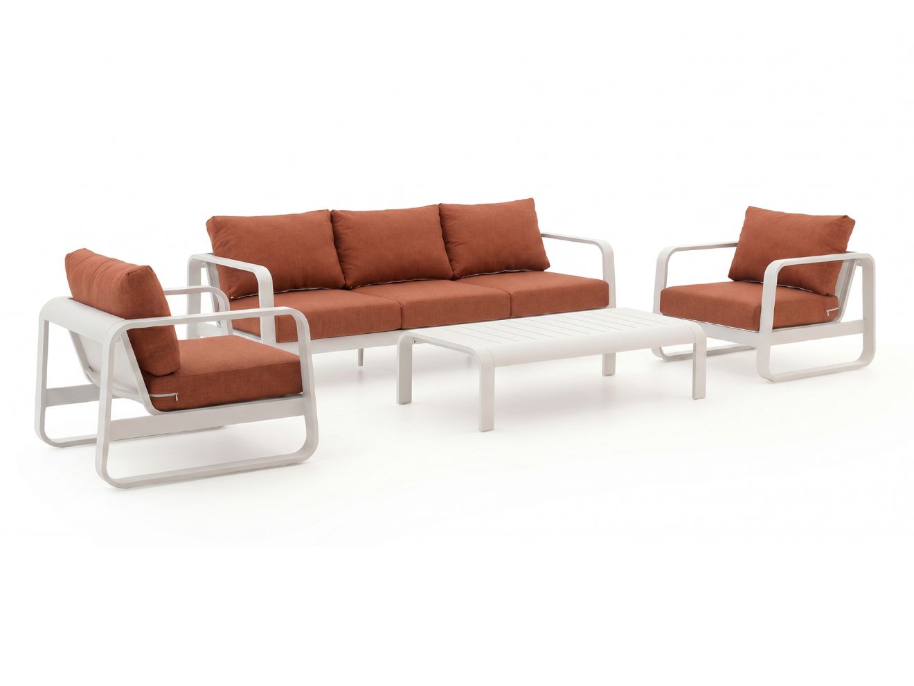 + 15 % Kassenrabatt | Forza Liri Sessel-Sofa Lounge-Set 4-teilig