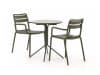 + 10 % Kassenrabatt | Forza Vico/Aziano ø 60 cm Gartenmöbel-Set 3-teilig stapelbar