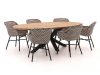 + 10 % Kassenrabatt | Hartman Delphine/Stephanie 240 cm Gartenmöbel-Set 7-teilig