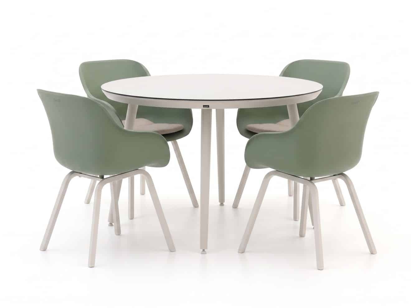 + 10 % Kassenrabatt | Hartman Le Soleil Element/Sophie Studio ø 128 cm Gartenmöbel-Set 5-teilig