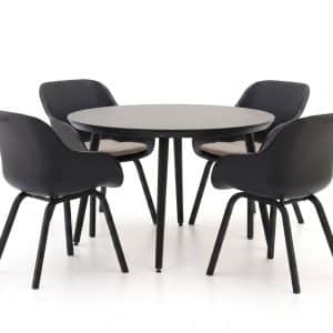 + 15 % Kassenrabatt | Hartman Le Soleil Element/Sophie Studio ø 128 cm Gartenmöbel-Set 5-teilig