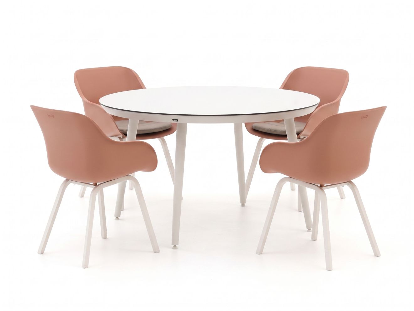 + 10 % Kassenrabatt | Hartman Le Soleil Element/Sophie Studio ø 128 cm Gartenmöbel-Set 5-teilig
