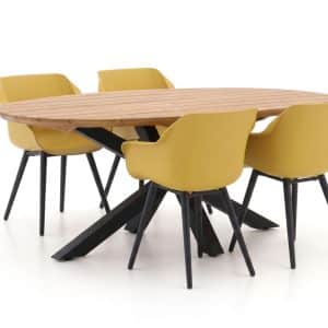 + 10 % Kassenrabatt | Hartman Sophie Studio/Stephanie 200 cm Gartenmöbel-Set 5-teilig