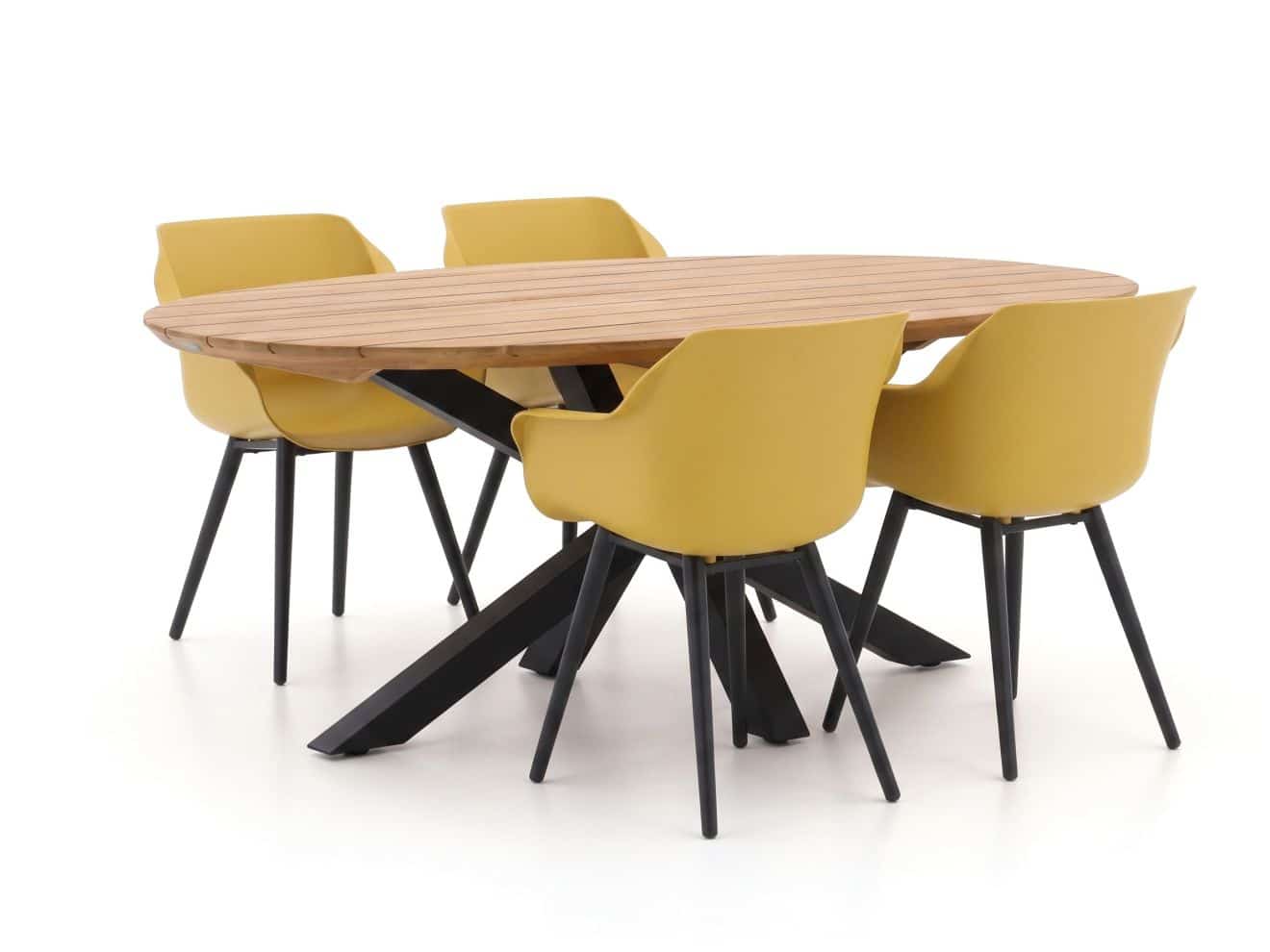 + 15 % Kassenrabatt | Hartman Sophie Studio/Stephanie 200 cm Gartenmöbel-Set 5-teilig
