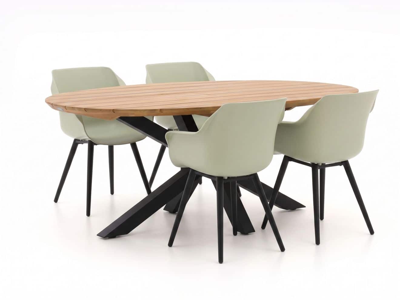+ 15 % Kassenrabatt | Hartman Sophie Studio/Stephanie 200 cm Gartenmöbel-Set 5-teilig
