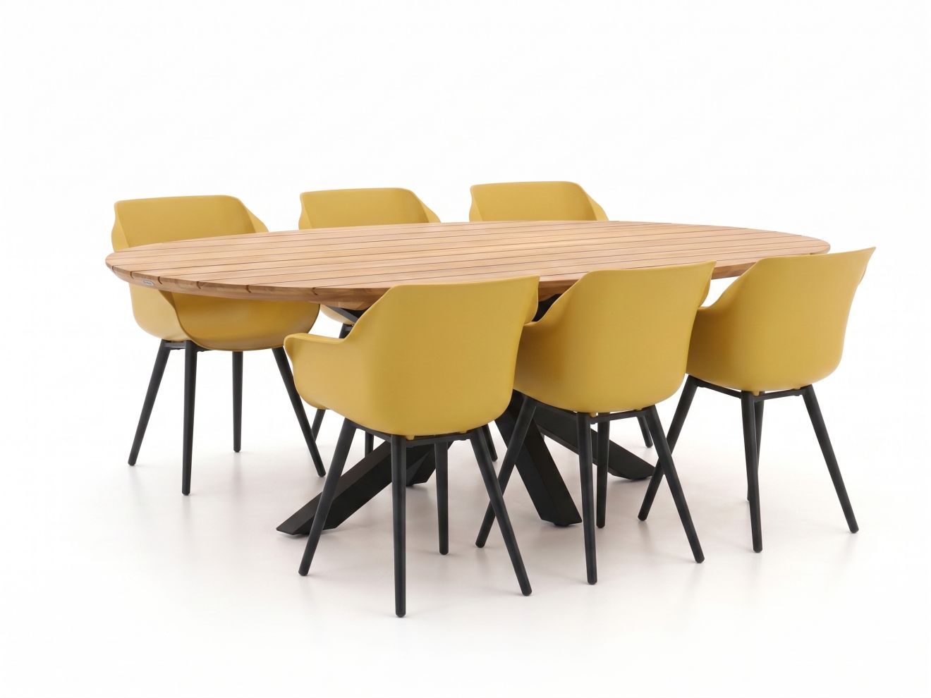 + 10 % Kassenrabatt | Hartman Sophie Studio/Stephanie 240 cm Gartenmöbel-Set 7-teilig