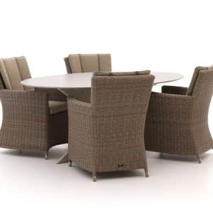 + 15 % Kassenrabatt | Intenso Adriano/Furato ellips 200 cm Gartenmöbel-Set 5-Teilig