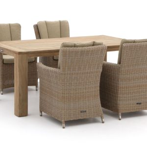 + 10 % Kassenrabatt | Intenso Adriano/ROUGH-X 180 cm Gartenmöbel-Set 5-teilig